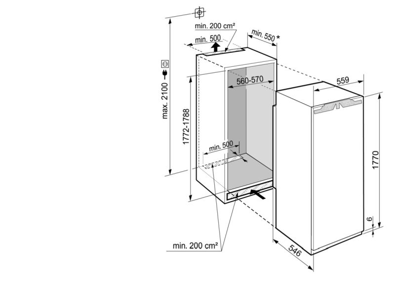 Liebherr IRBdi 5171-20 Peak Einbau-Kühlschrank günstig online kaufen | Kühlschränke
